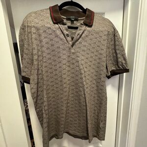Gucci XXXL collar shirt
